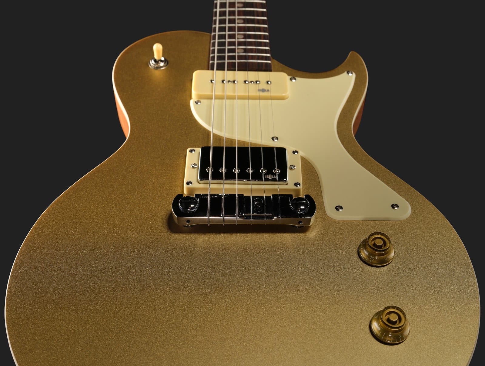 Harley Benton's $195 SC-Special Hybrid Mixes a P-90, Humbucker and Locking Tuners